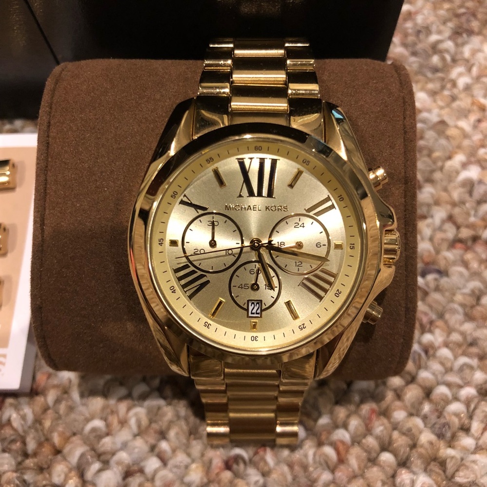 Michael Kors Chronograph Bradshaw Gold-Tone